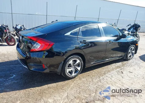 2019 Honda Civic Lx из США, поврежденный, VIN 19XFC2F6XKE002082